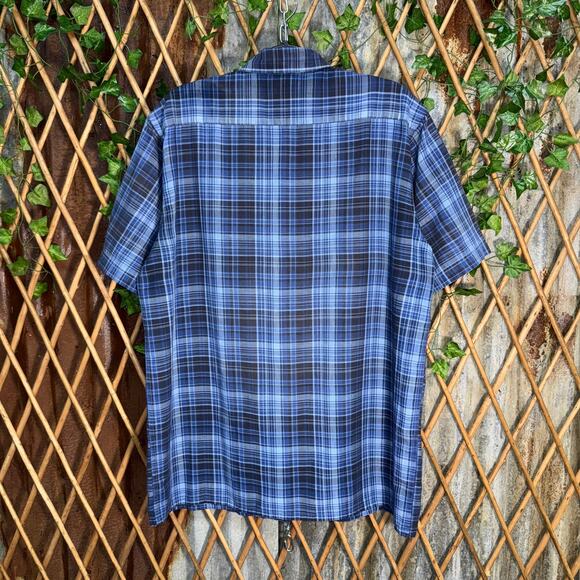 Vintage Y2K dickies’s plaid button up essential 2000s tshirt - Picture 2 of 4